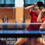 Andorra, Andorra - 29.05.2025:
Enisa Sadikovic
von Team Lëtzebuerg, beim Mannschaftsspiel der Frauen Luxemburg v Monaco, an Tag 4 bei den bei den JPEE Andorra 2025, im Edifice Perecaus am 29.05.2025 in Andorra, Andorra.
Foto Christian Palmisano